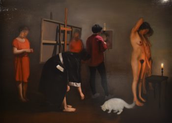 Alegorías V, Oil on linen. 115 x 160 cm. 2017